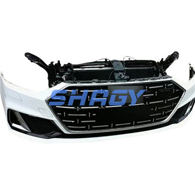 2019-2023 Audi A7 Spare Parts Complete Front Bumper Assembly Nose Cut Replacement
