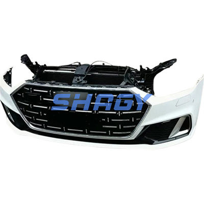 2019-2023 Audi A7 Spare Parts Complete Front Bumper Assembly Nose Cut Replacement