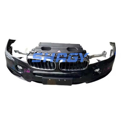 Carbon Fiber Front Bumper Lip Chin For BMW F16 X6 Sedan 2016-2020 Nose Cut