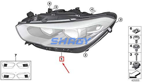 For Bmw 1 Series 63117358392Bmw F20 Front headlights